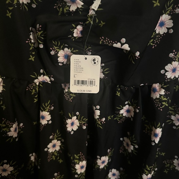 Free People In A Bubble Mini Dress in Black - Picture 2 of 7